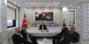 AMASYA TSO BAŞKANI YENİ AMASYA SPOR YÖNETİMİNİ MAKAMINDA AĞIRLADI