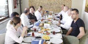 KIRLANGIÇ TOKAT TSO BAŞKANI ÇELİK'İ AĞIRLADI