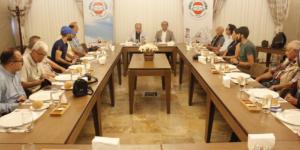 KIRLANGIÇ BAYRAMLARINI BASIN MENSUPLARI İLE BİRLİKTE KUTLADI