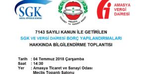 ATSO'DAN BİLGİLENDİRME TOPLANTISI