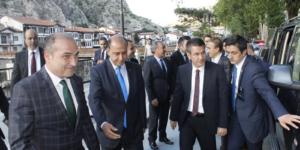AMASYA TİCARET VE SANAYİ ODASI GÜMRÜK VE TİCARET BAKANI NURETTİN CANİKLİ’Yİ AĞIRLADI