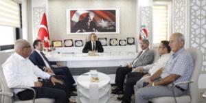 ATSO FİKRİ SAĞLAR VE CHP AMASYA TEŞKİLATINI AĞIRLADI