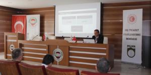 DIŞ TİCARET BİLGİLENDİRME SEMİNERİ AMASYA TSO'DA GERÇEKLEŞTİ