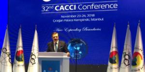 TOBB BAŞKANIMIZ M.RIFAT HİSARCIKLIOĞLU CACCI BAŞKAN YARDIMCILIĞI GÖREVİNE YENİDEN SEÇİLDİ