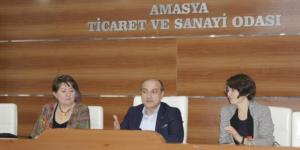TOBB İL KADIN GİRİŞİMCİLER KURULU AMASYA TSO'DA BULUŞTU