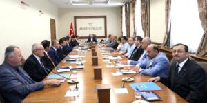 AMASYA TSO BAŞKANI KAMU-ÜNİVERSİTE-SANAYİ İŞBİRLİĞİ (KÜSİ) TOPLANTISINA KATILDI
