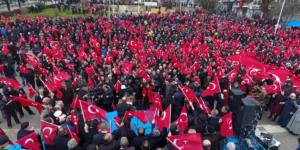 AMASYA OMUZ OMUZA TERÖRE KARŞI YÜRÜDÜ