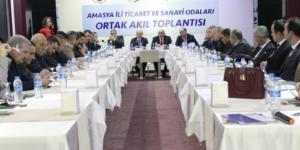 AMASYA TSO YÖNETİCİLERİ ORTAK AKILDA BULUŞTU
