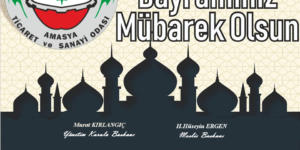 “MİLLETİMİZİN VE TÜM İSLAM ALEMİNİN RAMAZAN BAYRAMINI KUTLUYORUM”