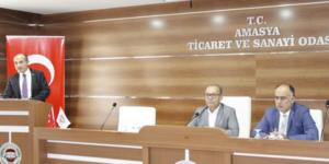 AMASYA VALİSİ SALİH IŞIK AMASYA TSO MECLİS TOPLANTISI’NA KATILDI