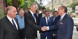 AMASYA TİCARET VE SANAYİ ODASI SAĞLIK BAKANI AHMET DEMİRCAN'I AĞIRLADI