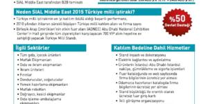 SIAL MIDDLE EAST 2015 FUARI