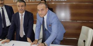 SANAYİYE YÖNELİK PROBLEMLERİN ÇÖZÜMÜNE DAİR YÜKSEK LİSANS VE DOKTORA TEZ ÖĞRENCİLERİNE BURS VERME PROTOKOLÜ İMZALANDI