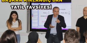Amasya Ticaret ve Sanayi Odası (ATSO) Yönetim Kurulu Başkanı Murat Kırlangıç, il genelinde karne heyecanı yaşayan öğrencilere ve öğretmenlere yayınladığı mesajla iyi tatiller diledi.