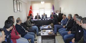 BAŞKAN KIRLANGIÇ TAŞOVA'YA ZİYARETLERDE BULUNDU