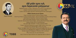 TOBB 68 YAŞINDA