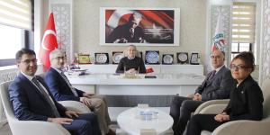 ZİLE TİCARET VE SANAYİ ODASI'NDAN KIRLANGIÇ'A ZİYARET