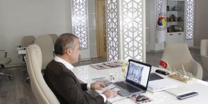 Başkan Kırlangıç İl Pandemi Koordinasyon Kurulu toplantısına katıldı.