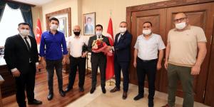 AMASYA OSB YÖNETİMİ VALİ MASATLI'YI ZİYARET ETTİ