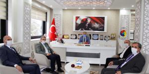 GELECEK PARTİSİ BAŞKAN KIRLANGIÇ'I ZİYARET ETTİ