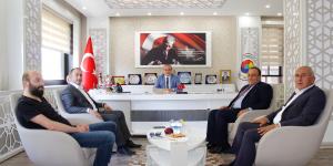 Milliyetçi Hareket Partisi Amasya İl Yönetimi Amasya TSO'yu Ziyaret Etti