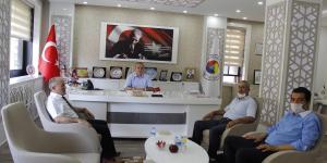 Amasya PTT Baş Müdürü Amasya TSO'yu Ziyaret Etti