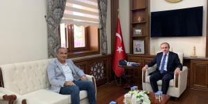 BAŞKAN KIRLANGIÇ BAYBURT VALİSİ CÜNEYT EPCİM'İ ZİYARET ETTİ