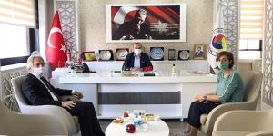 Aile, Çalışma ve Sosyal Hizmetler İl Müdürü Ahmet Kurt, Amasya TSO’yu Ziyaret Etti
