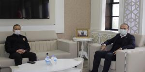 İL JANDARMA KOMUTANI AMASYA TSO'YU ZİYARET ETTİ