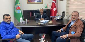 BAŞKAN KIRLANGIÇ SULUOVA ZİRAAT ODASINI ZİYARET ETTİ
