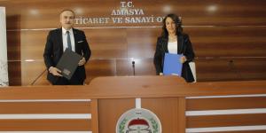 AMASYA TSO VE ZİRAAT BANKASI ARASINDA BANKKART BAŞAK TEDARİK ZİNCİRİ PROTOKOLÜ İMZALANDI