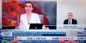 BAŞKAN KIRLANGIÇ BLOOMBERGHT TV YAYININA KATILDI