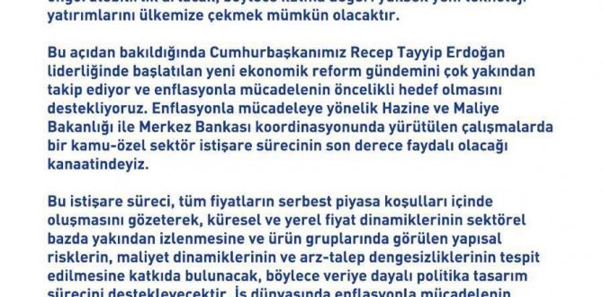 TOBB, TESK, TÜSİAD ve MÜSİAD'DAN Ortak Açıklama
