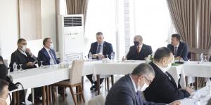 BAŞKAN KIRLANGIÇ SORUNLARI MASAYA YATIRDI