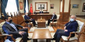 ATSO YÖNETİMİ VALİ MASATLIYA ZİYARET GERÇELEŞTİRDİ