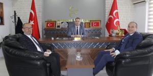 ATSO YÖNETİMİ ŞUAYİP AK'I ZİYARET ETTİ
