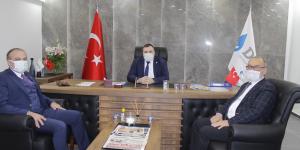 AMASYA TSO YÖNETİMİ DEVA PARTİSİNE ZİYARET GERÇEKLEŞTİRDİ
