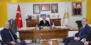 AMASYA TSO YÖNETİMİ İL BAŞKANI KESMEKAYA'YI ZİYARET ETTİ