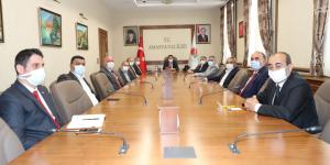 ATSO BAŞKANI KIRLANGIÇ GÖRÜŞ VE ÖNERİLERİNİ VALİ MASATLI'YA İLETTİ