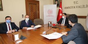 BAŞKAN MURAT KIRLANGIÇ AMASYA OSB'NİN MALİ DESTEK PROTOKOLÜNÜ İMZALADI