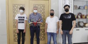 MACİT ZEREN FEN LİSESİ ÖĞRETMEN VE ÖĞRENCİLERİ BAŞKAN KIRLANGIÇ'I ZİYARET ETTİ
