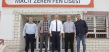BAŞKAN KIRLANGIÇ MACİT ZEREN FEN LİSESİNİ ZİYARET ETTİ