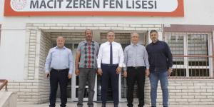 BAŞKAN KIRLANGIÇ MACİT ZEREN FEN LİSESİNİ ZİYARET ETTİ