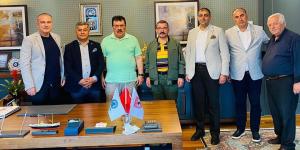BAŞKAN KIRLANGIÇ İSTANBUL SAMKON GENEL BAŞKANI AŞÇI'YI ZİYARET ETTİ