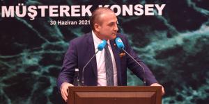 BAŞKAN KIRLANGIÇ TOBB MÜŞTEREK KONSEY TOPLANTISI’NA KATILDI