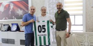 AMASYASPOR1968 FK YÖNETİMİ BAŞKAN KIRLANGIÇ'I ZİYARET ETTİ