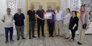 SELANİK MUHACİRLERİ DERNEĞİ YÖNETİMİNDEN BAŞKAN KIRLANGIÇ'A ZİYARET