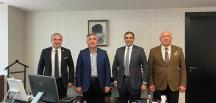 AMASYA İL VE İLÇE TSO BAŞKANLARINDAN KGF BAŞKANI ÖZEGEN'E ZİYARET