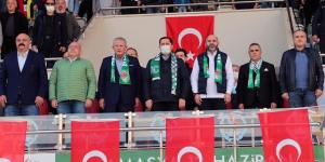BAŞKAN KIRLANGIÇ AMASYASPOR 1968 FK'NIN 2021-2022 BÖLGESEL AMATÖR LİG SEZON AÇILIŞ TÖRENİNE KATILDI
