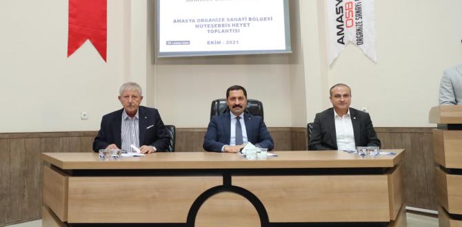 AMASYA OSB MÜTEŞEBBİS HEYET TOPLANTISI GERÇEKLEŞTİRİLDİ